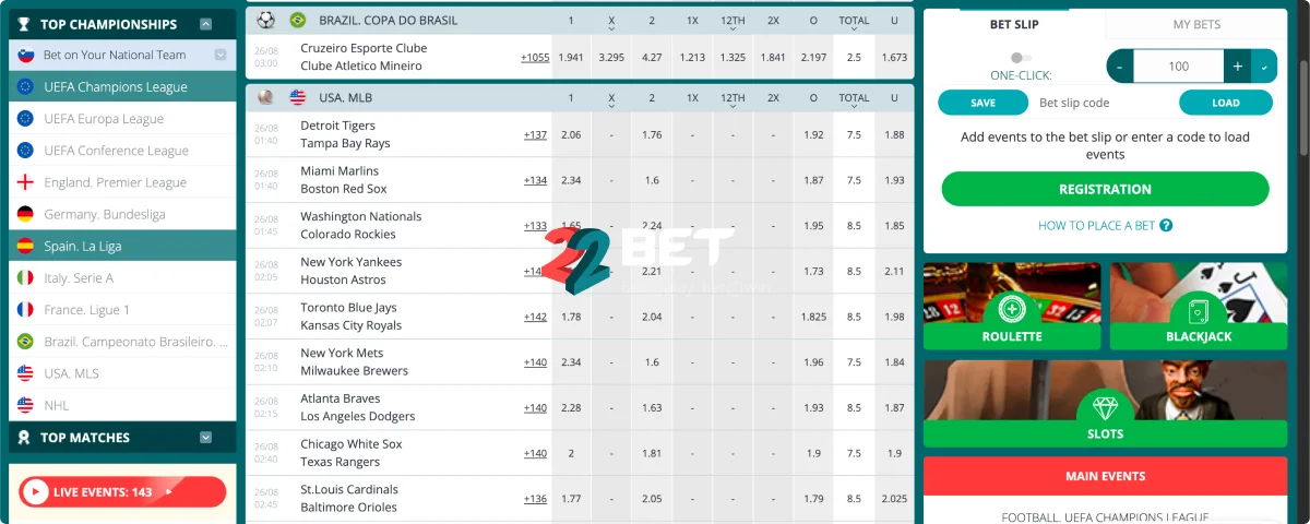 22Bet Spletno igralnico 22Bet Spletno igralnico