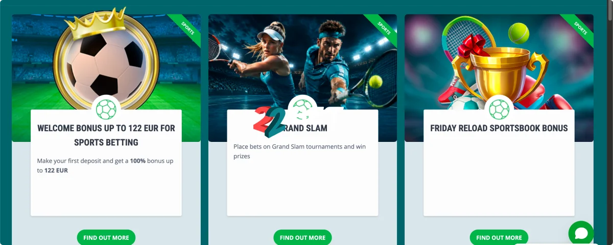 22Bet Mobilno igralnico